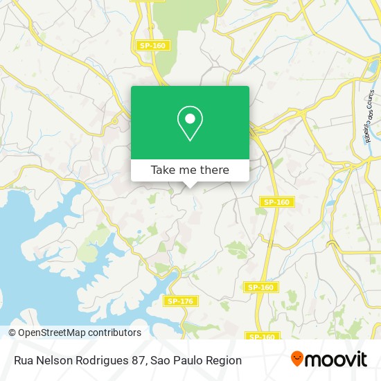 Rua Nelson Rodrigues 87 map