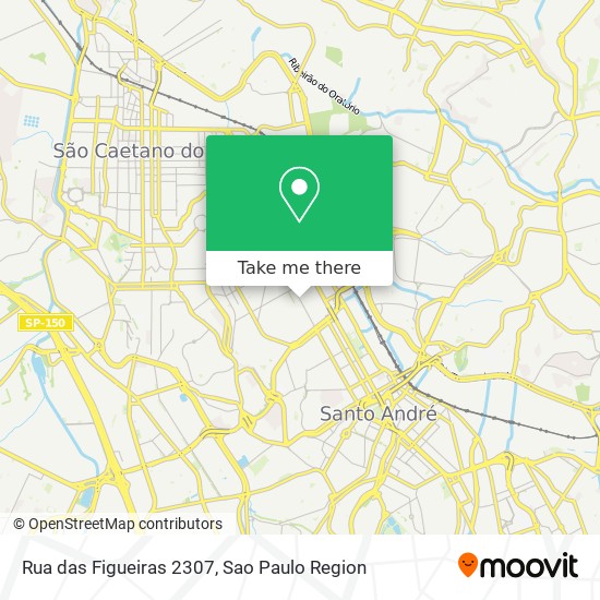 Mapa Rua das Figueiras 2307