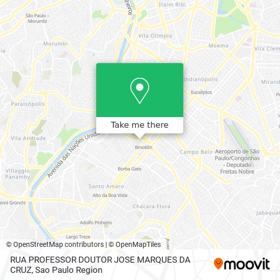 RUA PROFESSOR DOUTOR JOSE MARQUES DA CRUZ map