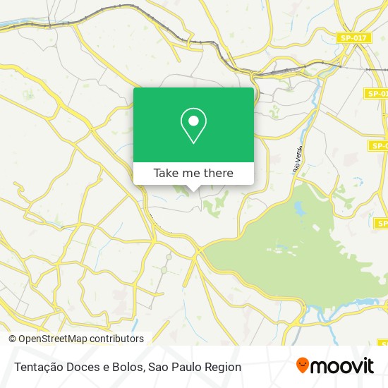 Tentação Doces e Bolos map