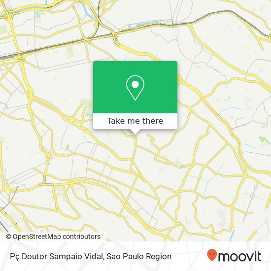 Mapa Pç  Doutor Sampaio Vidal