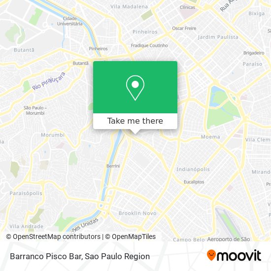 Barranco Pisco Bar map