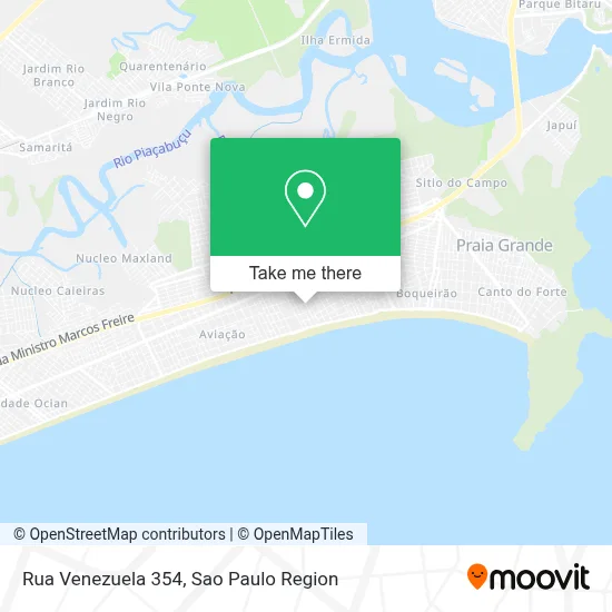 Rua Venezuela 354 map