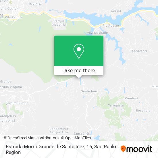 Estrada Morro Grande de Santa Inez, 16 map