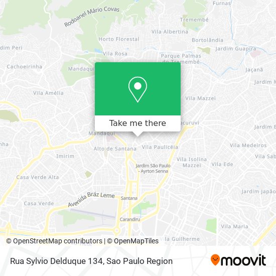 Rua Sylvio Delduque 134 map