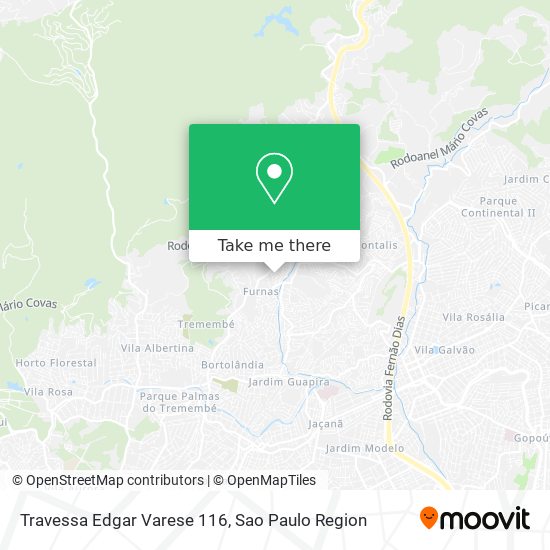 Travessa Edgar Varese 116 map