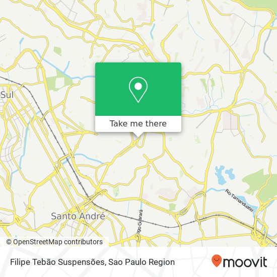 Filipe Tebão Suspensões map