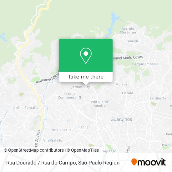 Rua Dourado / Rua do Campo map