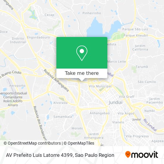 Mapa AV Prefeito Luís Latorre 4399