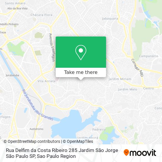 Rua Delfim da Costa Ribeiro  285   Jardim São Jorge   São Paulo   SP map