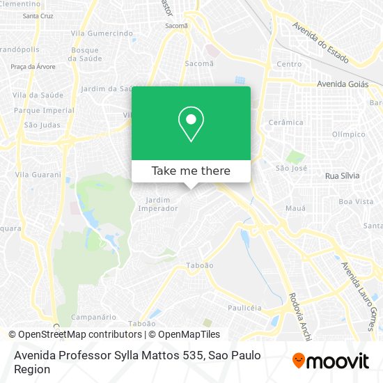 Avenida Professor Sylla Mattos 535 map