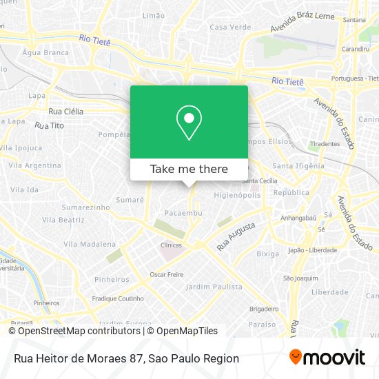 Rua Heitor de Moraes  87 map