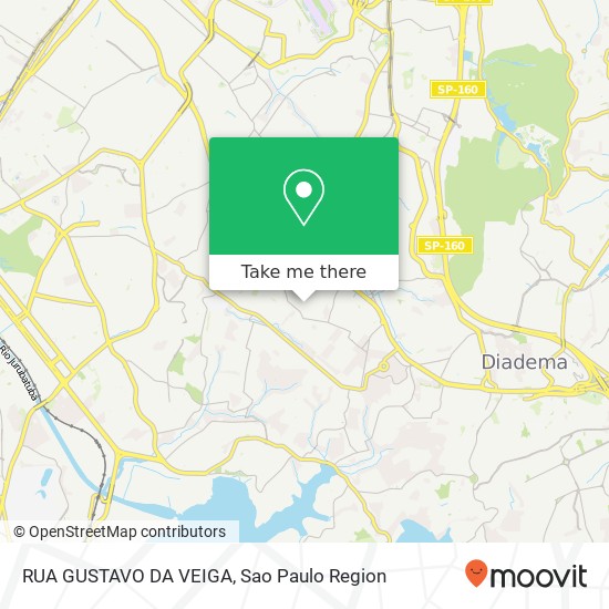 Mapa RUA GUSTAVO DA VEIGA