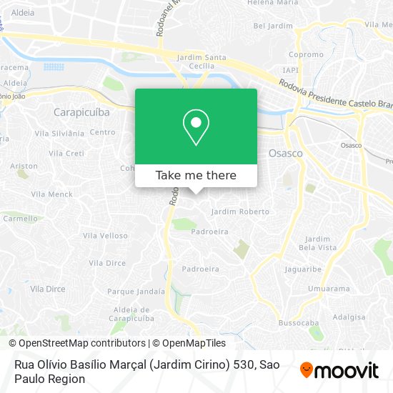 Rua Olívio Basílio Marçal (Jardim Cirino) 530 map