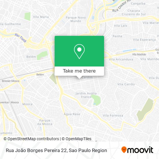 Mapa Rua João Borges Pereira 22