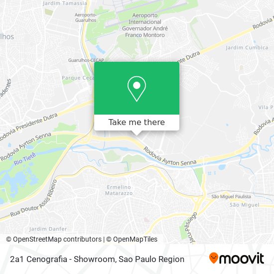 2a1 Cenografia - Showroom map