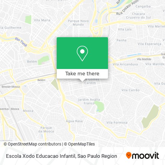 Mapa Escola Xodo Educacao Infantil