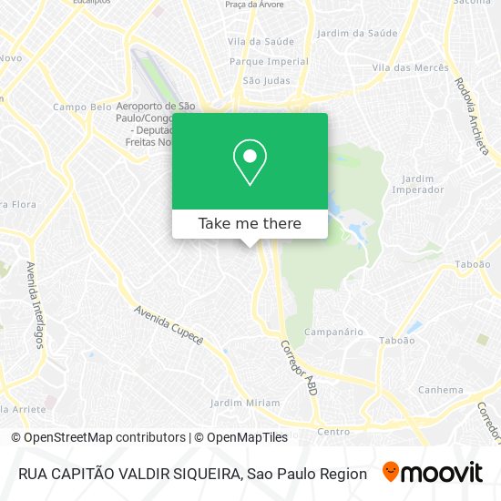 Mapa RUA CAPITÃO VALDIR SIQUEIRA