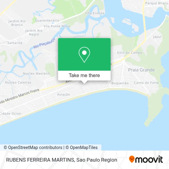 RUBENS FERREIRA MARTINS map