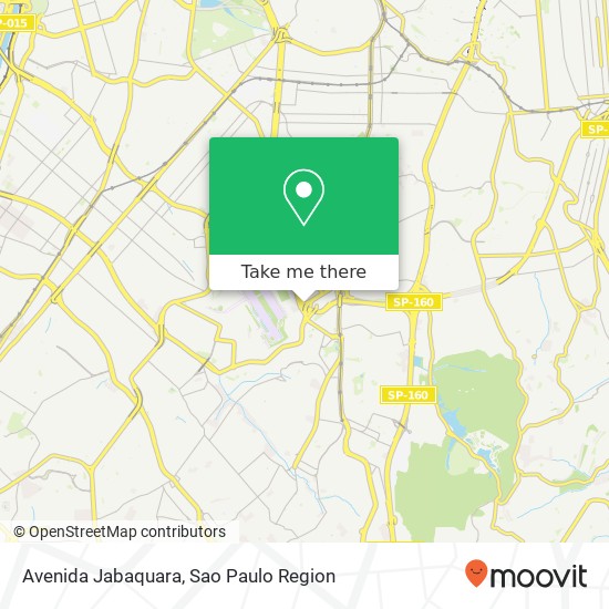 Avenida Jabaquara map