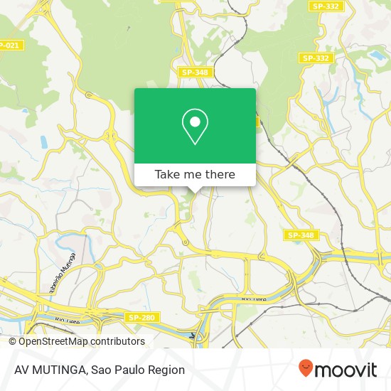 AV MUTINGA map
