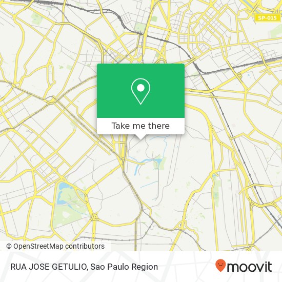 RUA JOSE GETULIO map