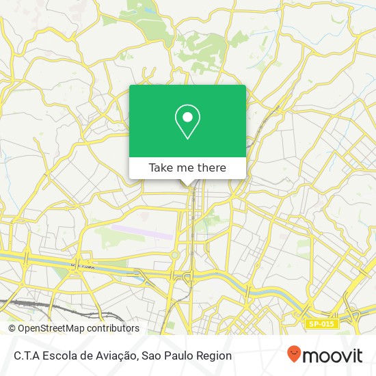 C.T.A Escola de Aviação map