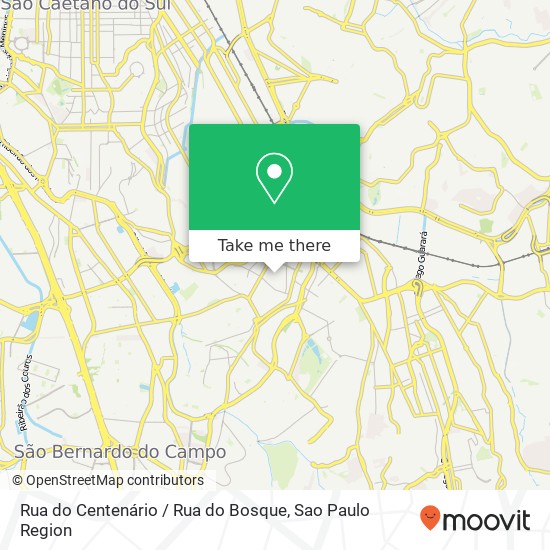 Rua do Centenário / Rua do Bosque map