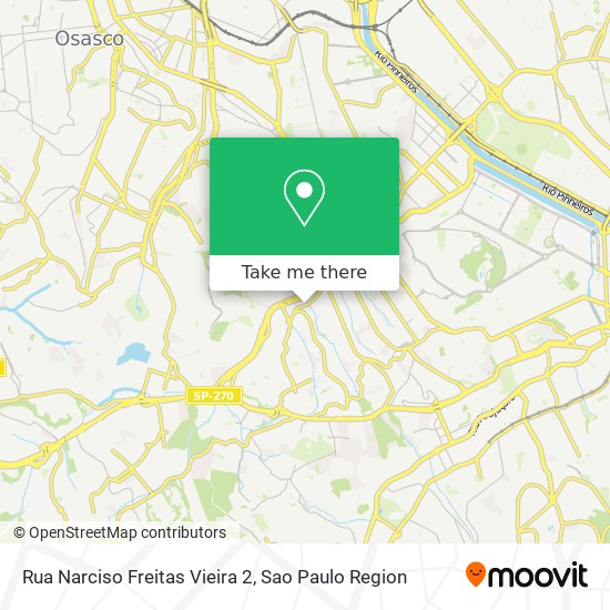 Rua Narciso Freitas Vieira 2 map
