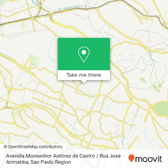 Avenida Monsenhor Antônio de Castro / Rua José Arimatéia map