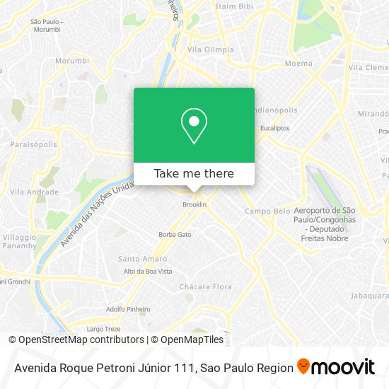 Avenida Roque Petroni Júnior 111 map