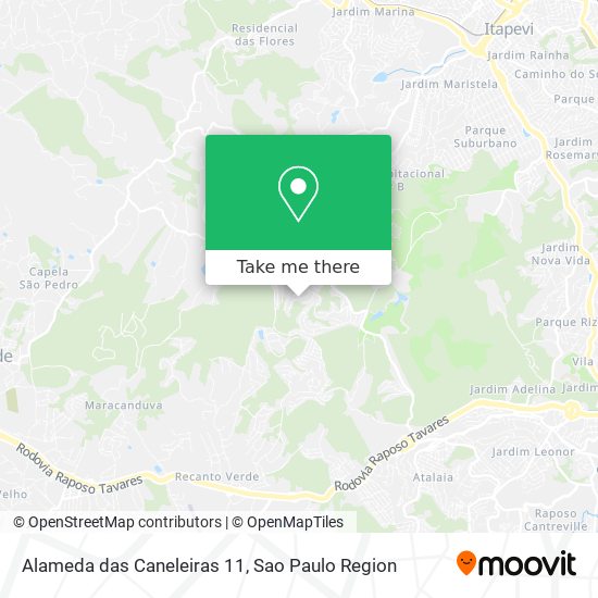 Alameda das Caneleiras 11 map