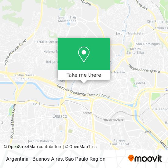 Mapa Argentina - Buenos Aires
