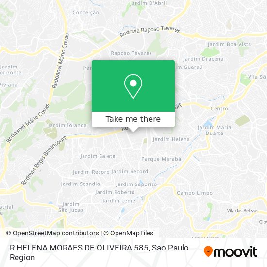 R HELENA  MORAES DE OLIVEIRA 585 map