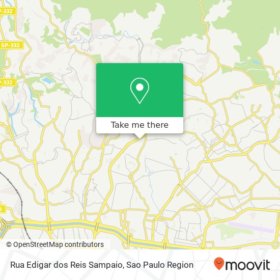 Rua  Edigar dos  Reis Sampaio map