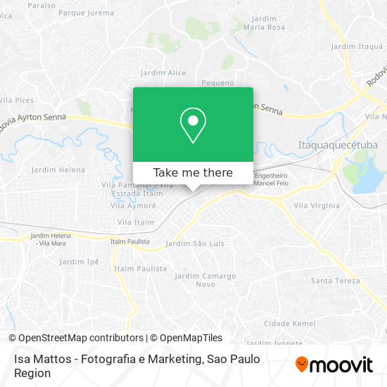 Mapa Isa Mattos - Fotografia e Marketing