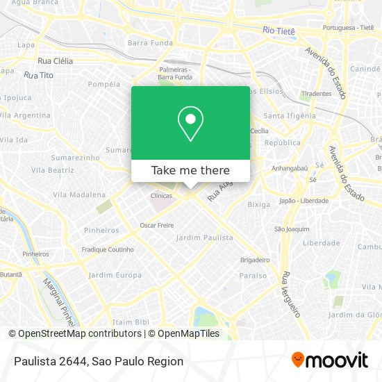 Paulista 2644 map