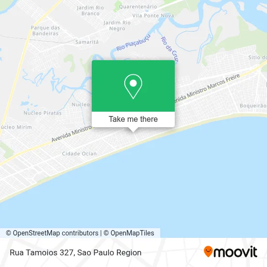 Rua Tamoios 327 map