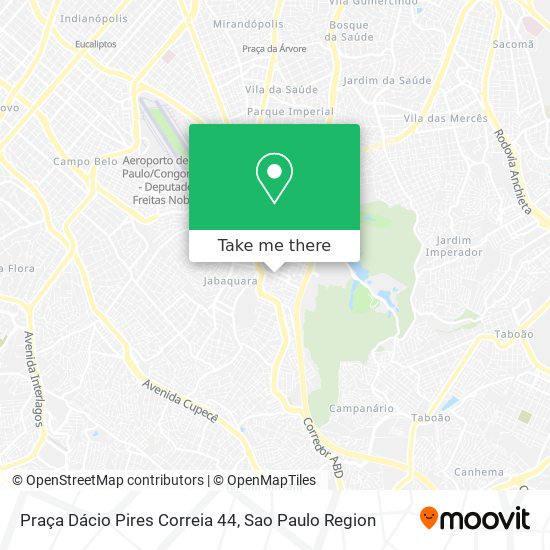 Mapa Praça Dácio Pires Correia 44