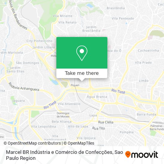 Marcel BR Indústria e Comércio de Confecções map