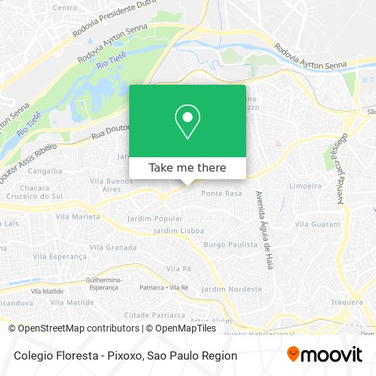 Colegio Floresta - Pixoxo map