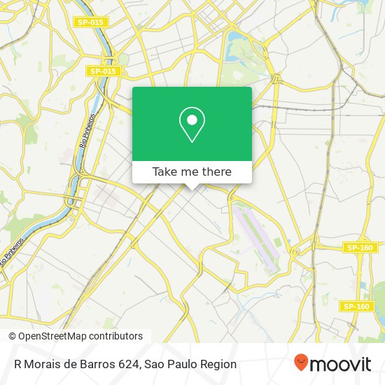 R Morais de Barros 624 map