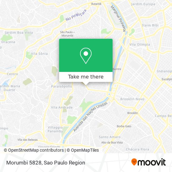 Mapa Morumbi 5828