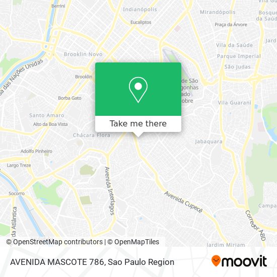 AVENIDA MASCOTE 786 map