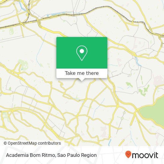Academia Bom Ritmo map