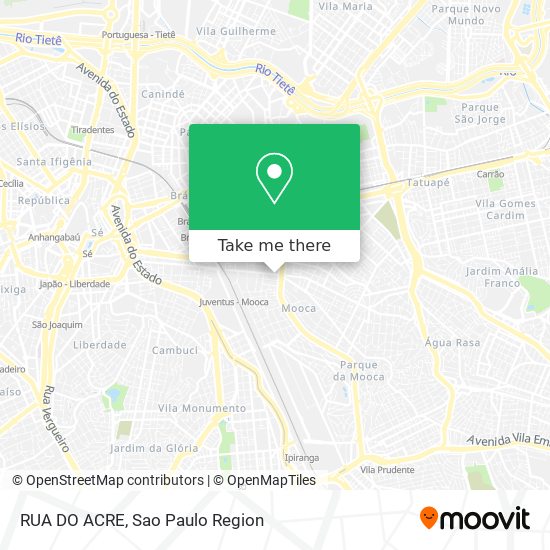 RUA DO ACRE map