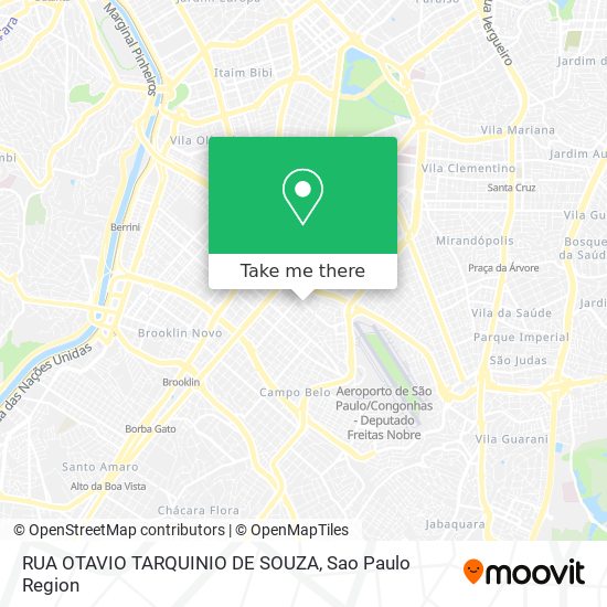 RUA  OTAVIO TARQUINIO DE SOUZA map