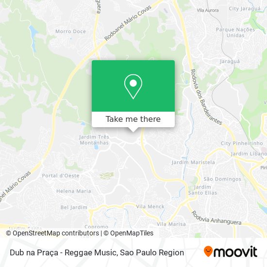 Dub na Praça - Reggae Music map