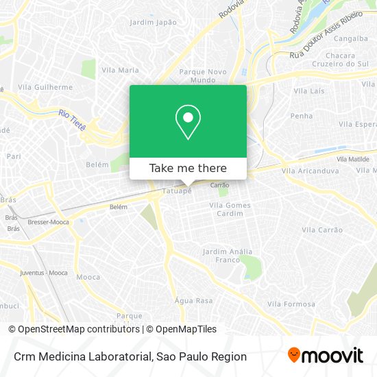 Crm Medicina Laboratorial map
