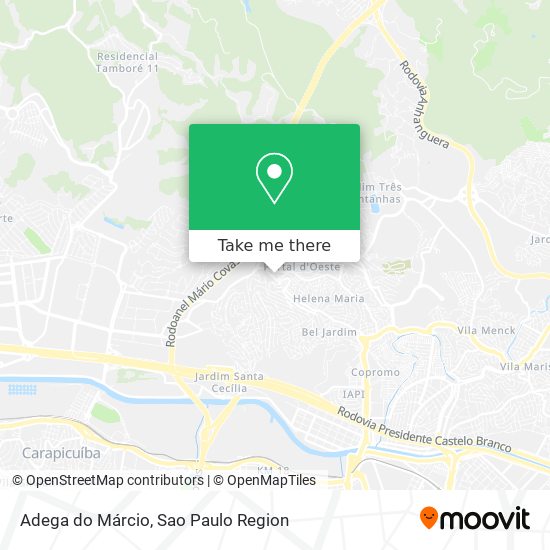 Adega do Márcio map